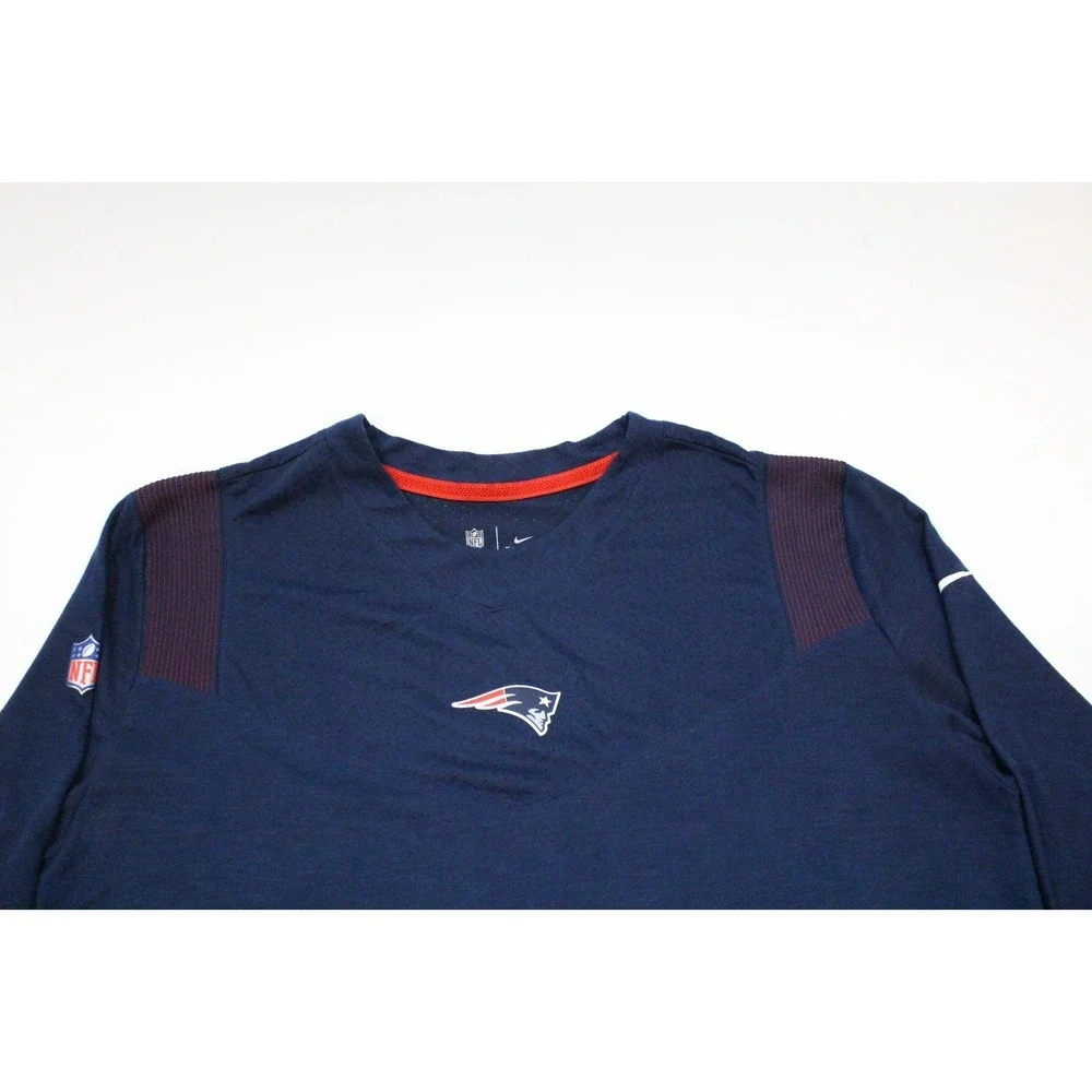 New‎ England Patriots Nike NFL On Field Dri-Fit Long Sleeve Shirt Men's Large